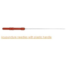 Иглы для акупунктуры с цветной пластиковой ручкой